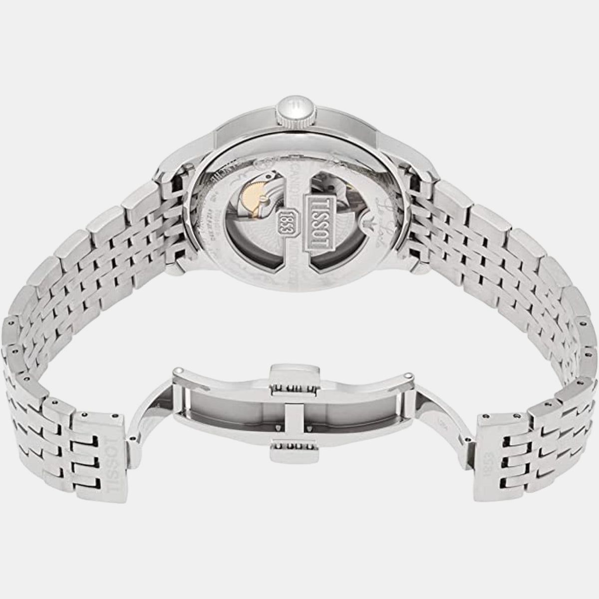 Tissot Men Round White watch