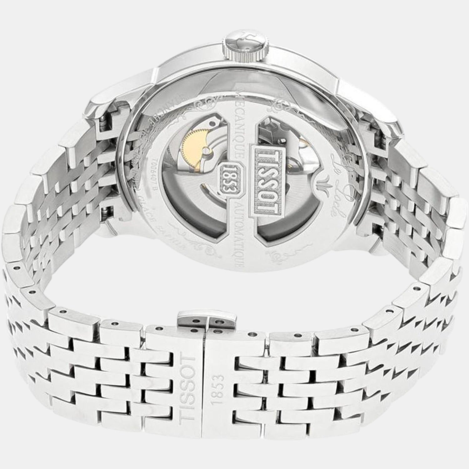 Le Locle Male Analog Stainless Steel Watch T0064071103302