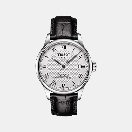 Le Locle Automatic Male Analog Leather Automatic Watch T0064071603300
