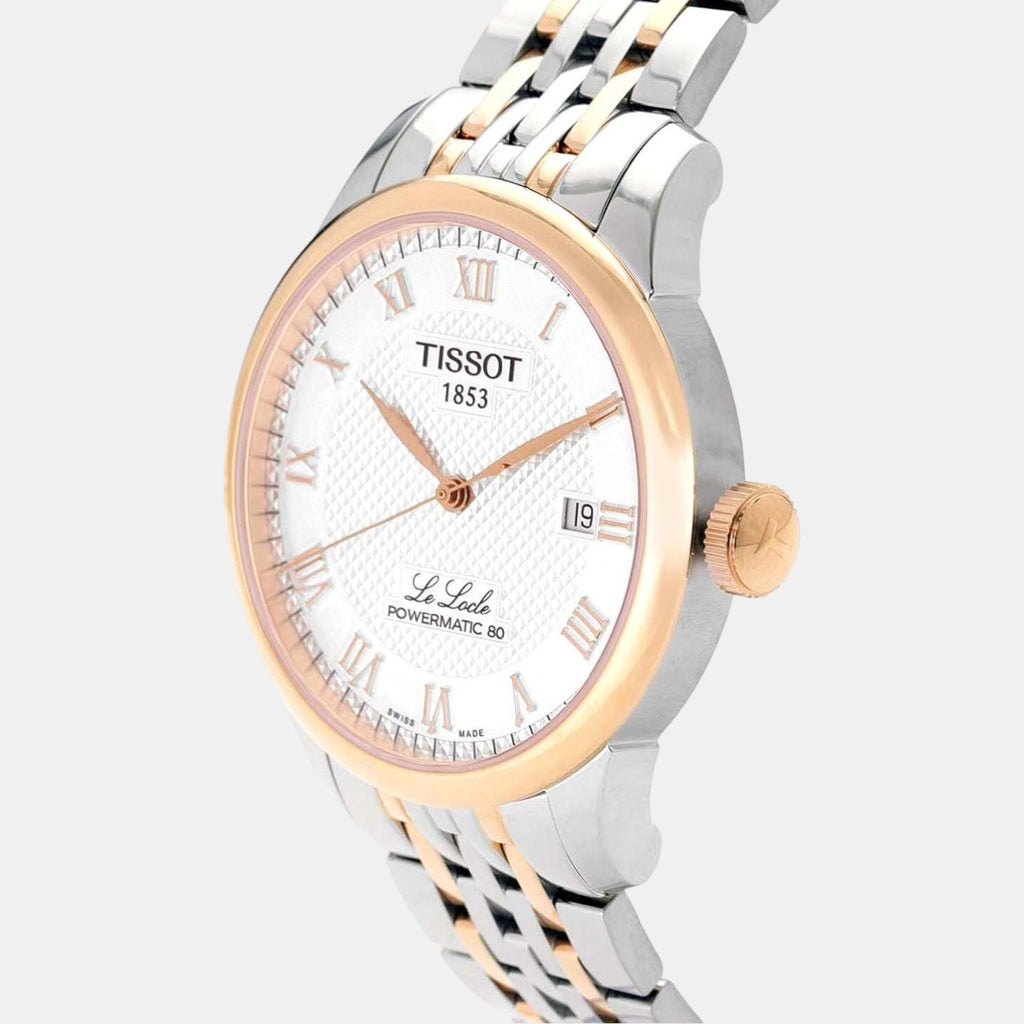 Tissot Men Round Silver watch