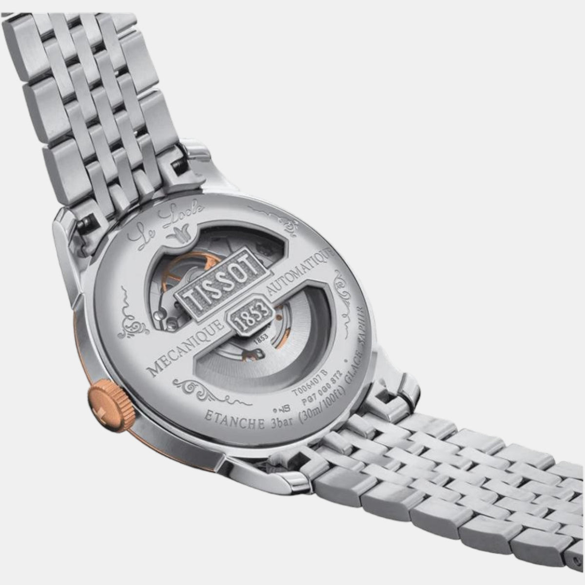 Tissot Men Round Silver watch