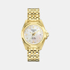 Tissot Round Gold Analog watch