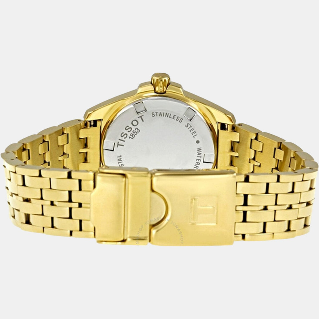 Tissot Women Round Gold watch
