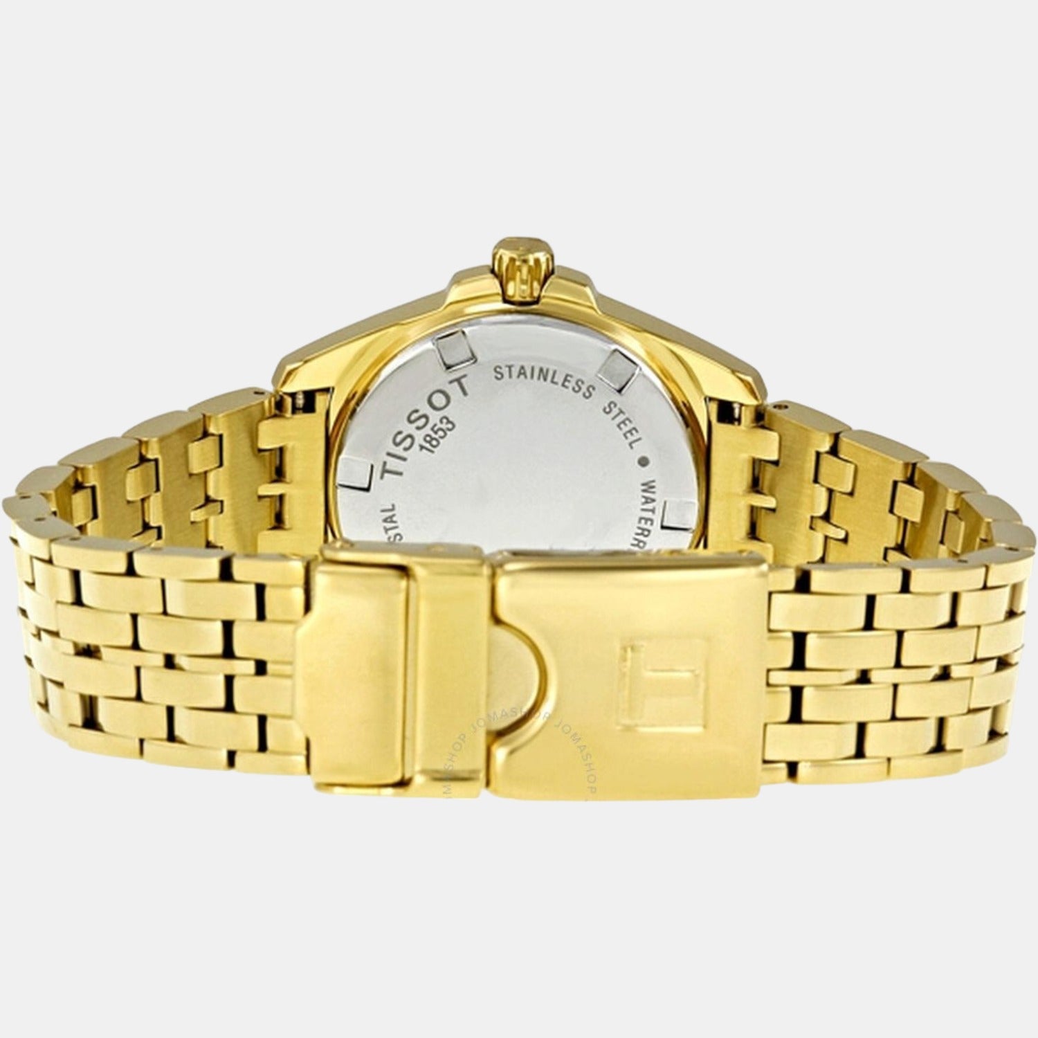 Tissot Women Round Gold watch
