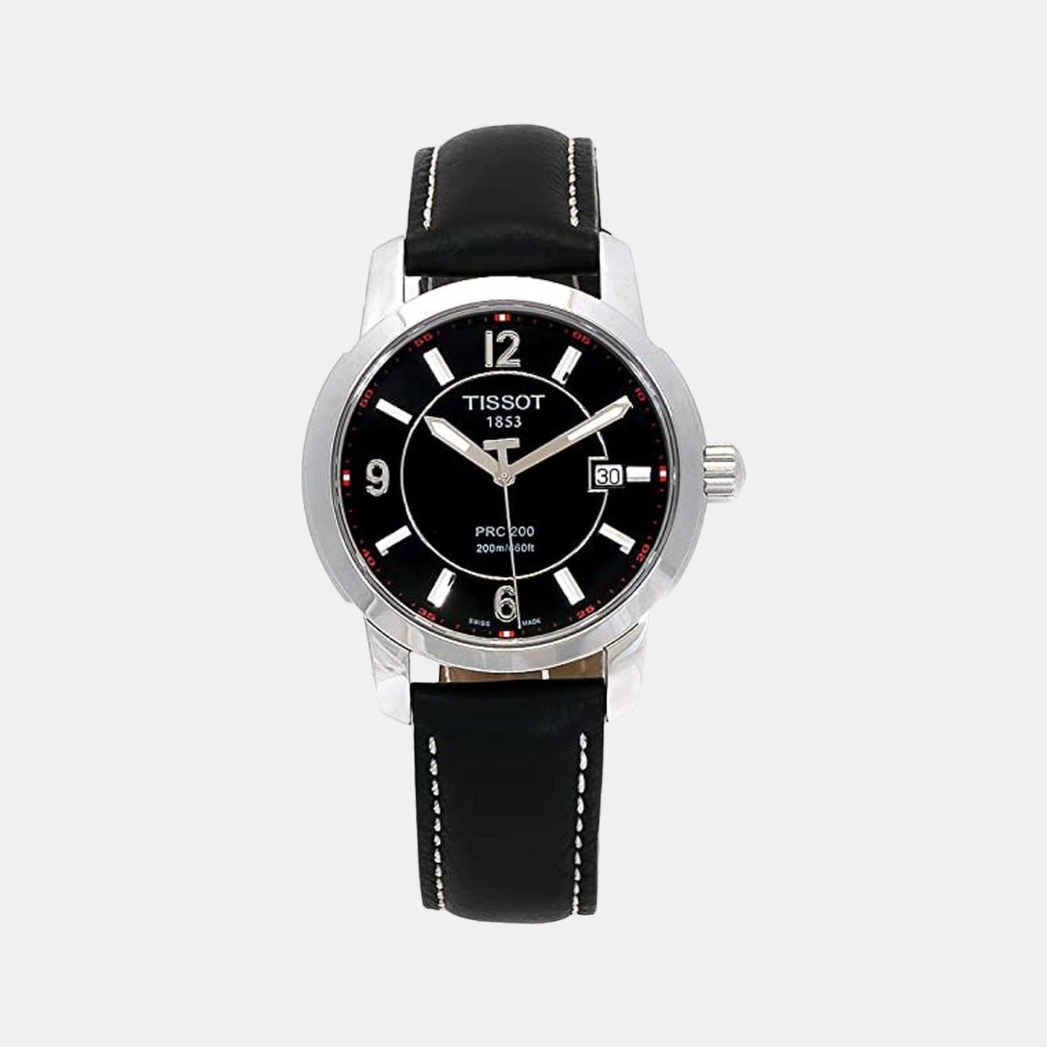 Tissot Round Black Analog watch