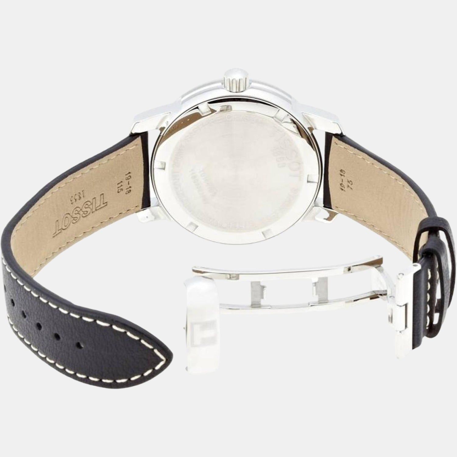 Tissot Men Round Black watch