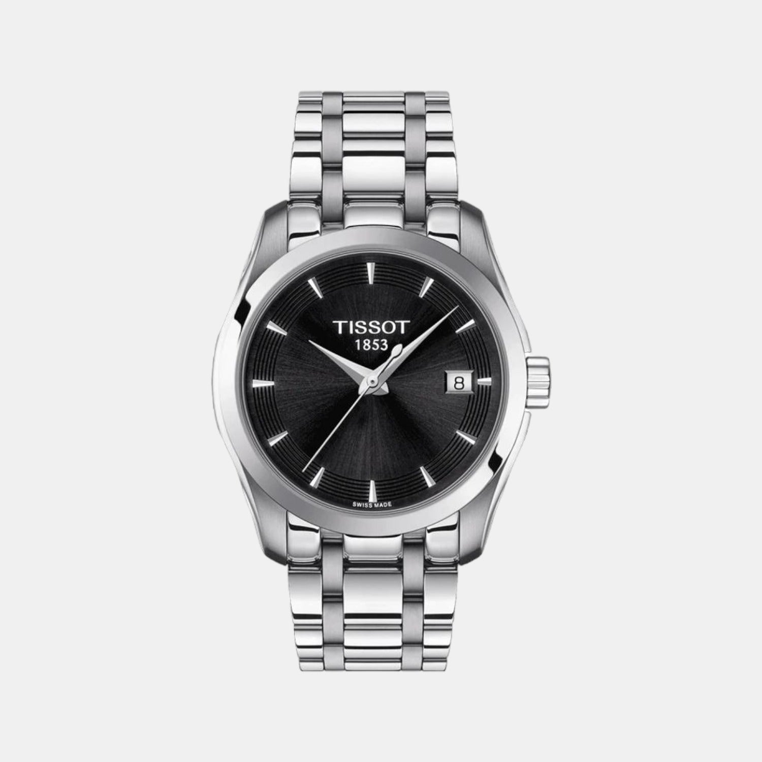Tissot Round Black Analog watch