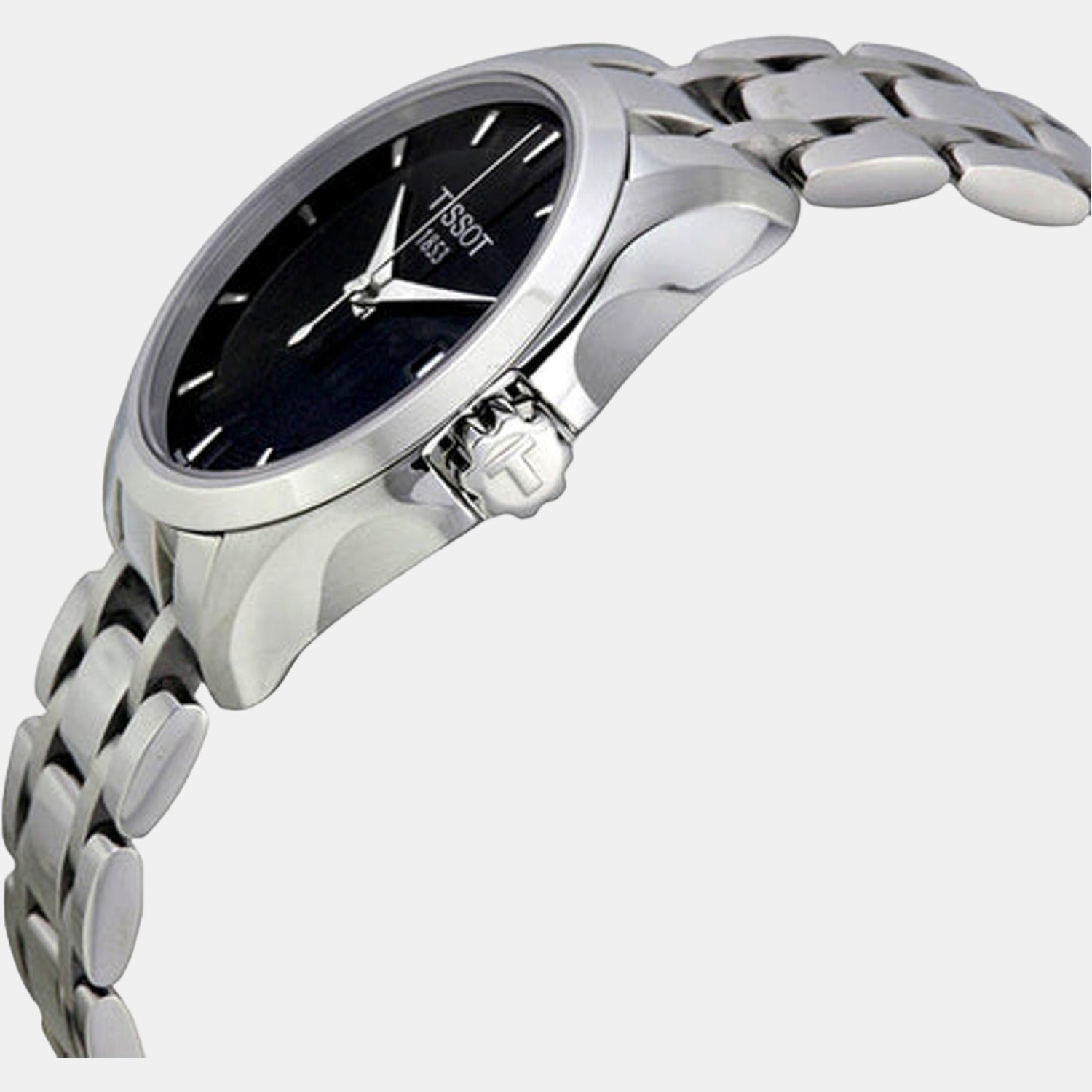 Tissot Women Round Black watch