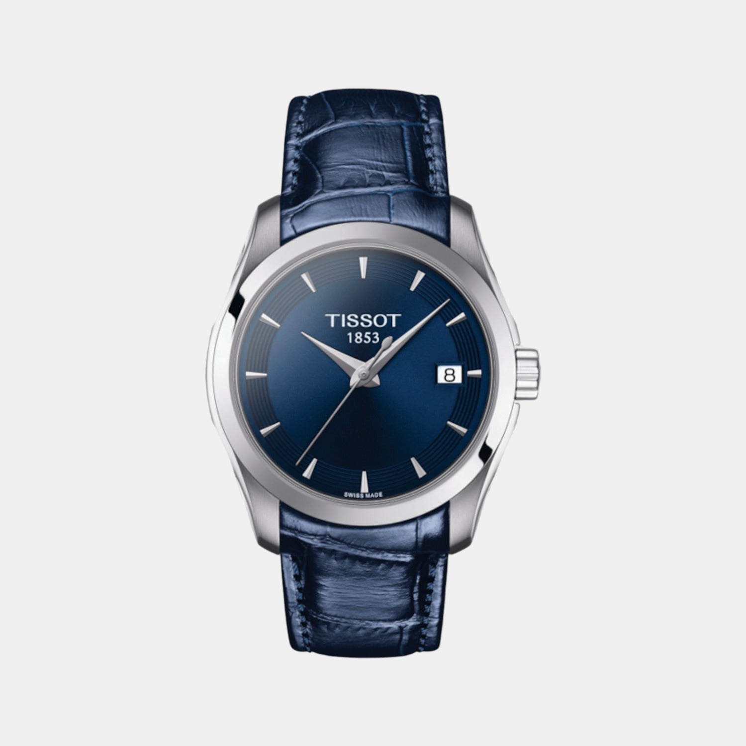 Tissot Round Blue Analog watch