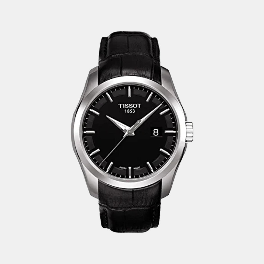 Tissot Round Black Analog watch