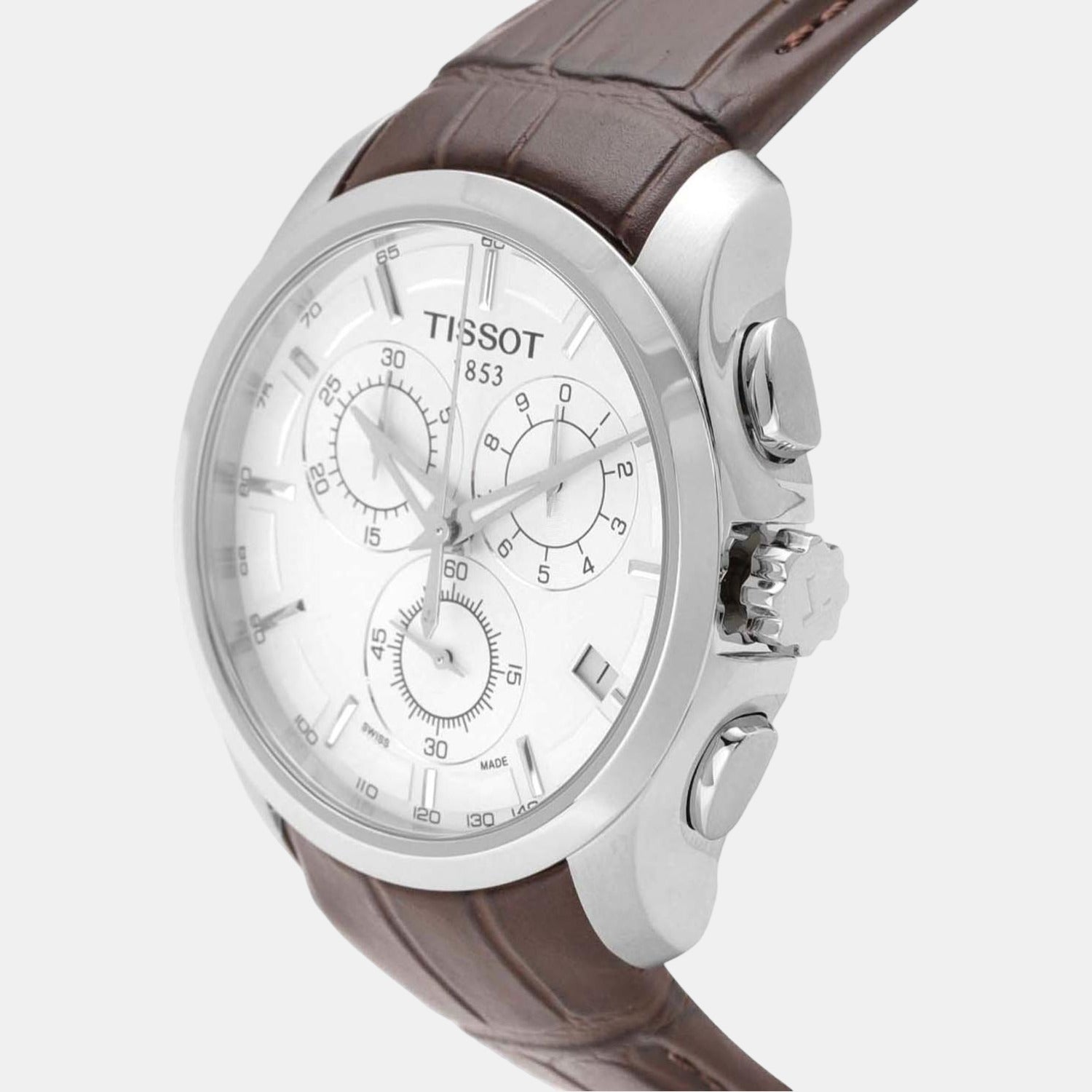 Tissot Men Round Silver watch