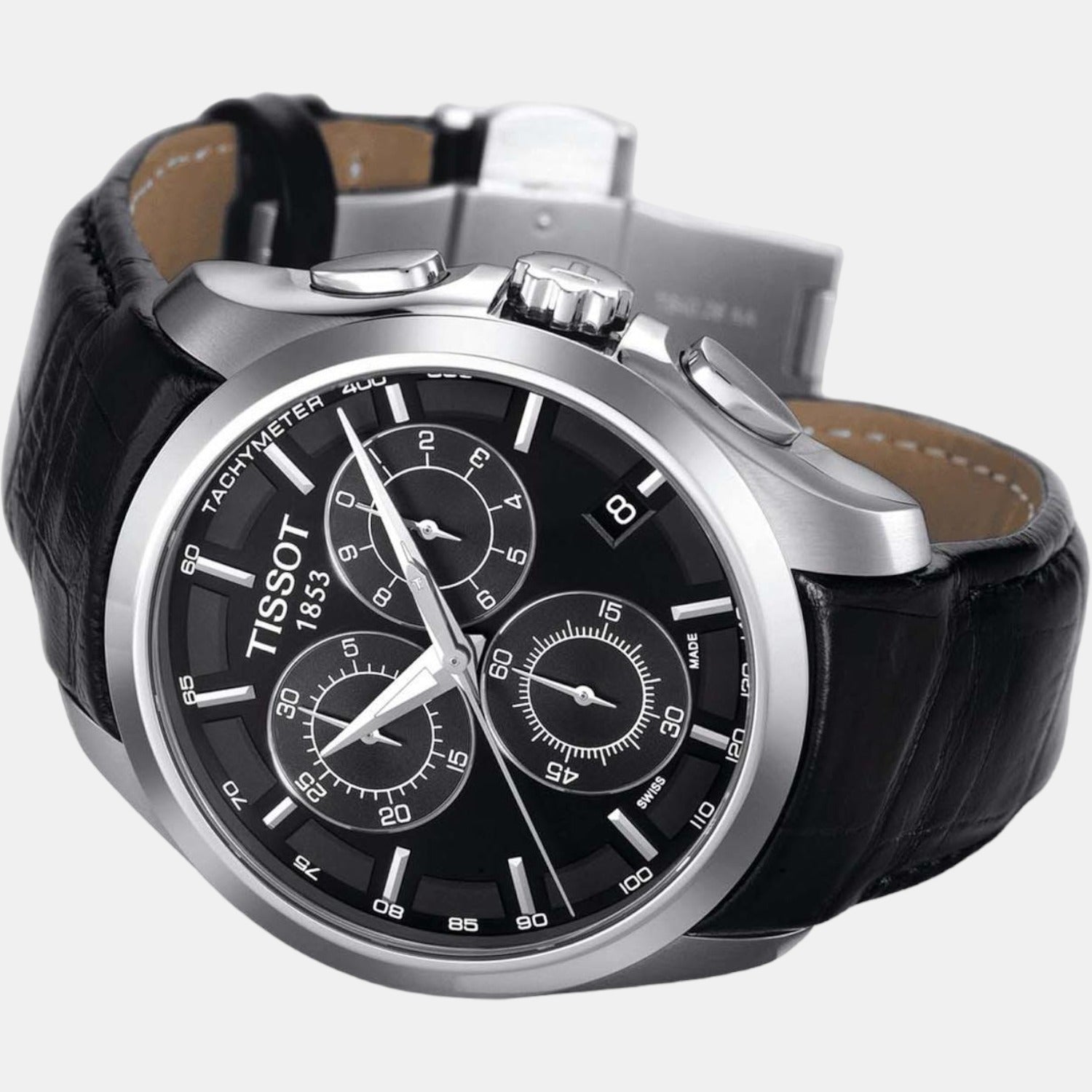 Tissot Tissot Couturier Male Analog Leather Watch Tissot Just