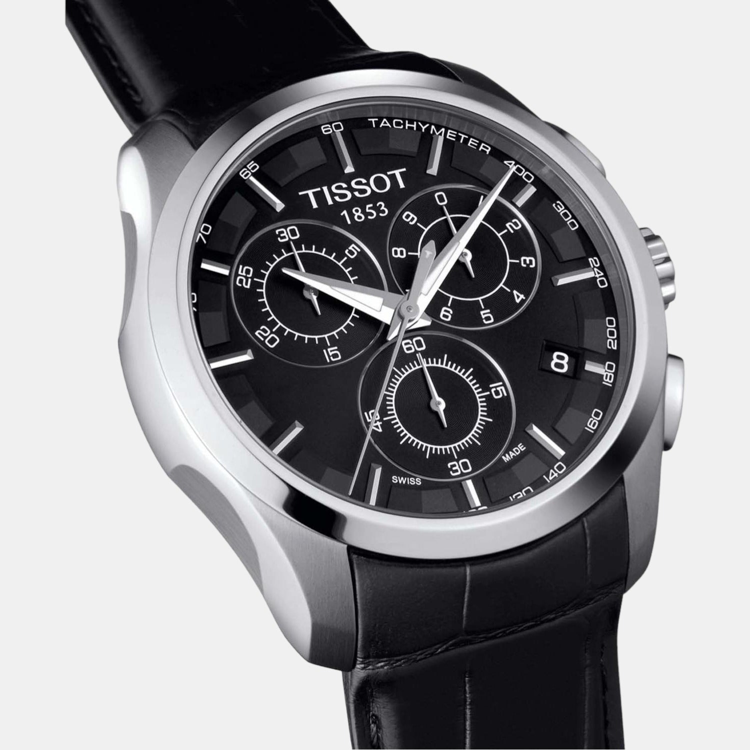 Tissot Tissot Couturier Male Analog Leather Watch Tissot Just