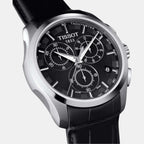 Tissot Men Round Black watch