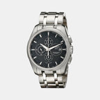 Tissot Round Black Chronograph watch