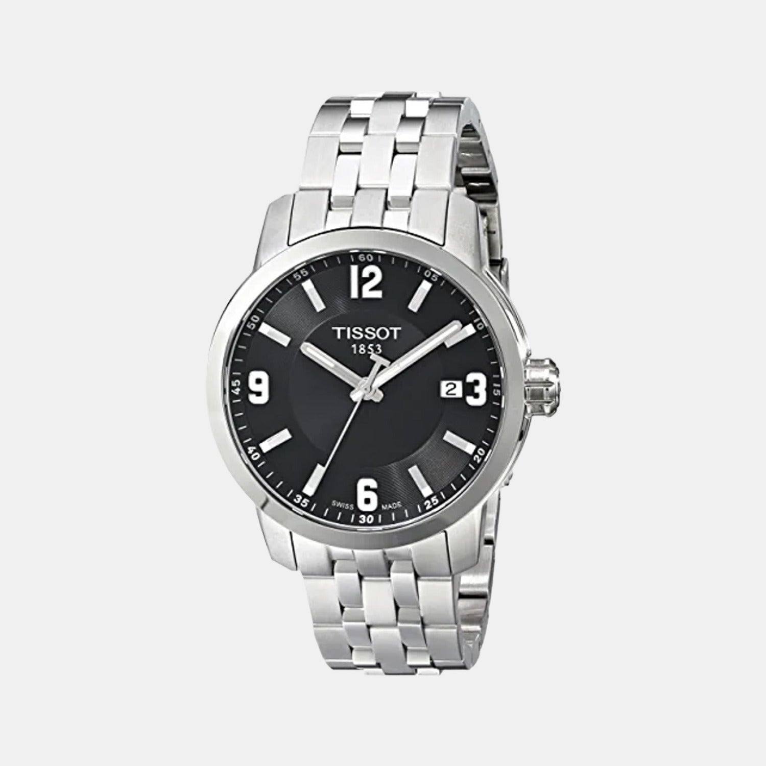 Tissot Round Black Analog watch