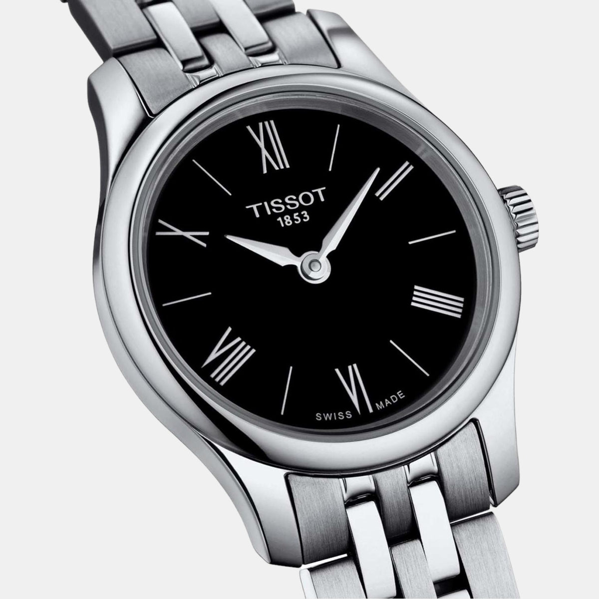 Tissot Women Round Black watch