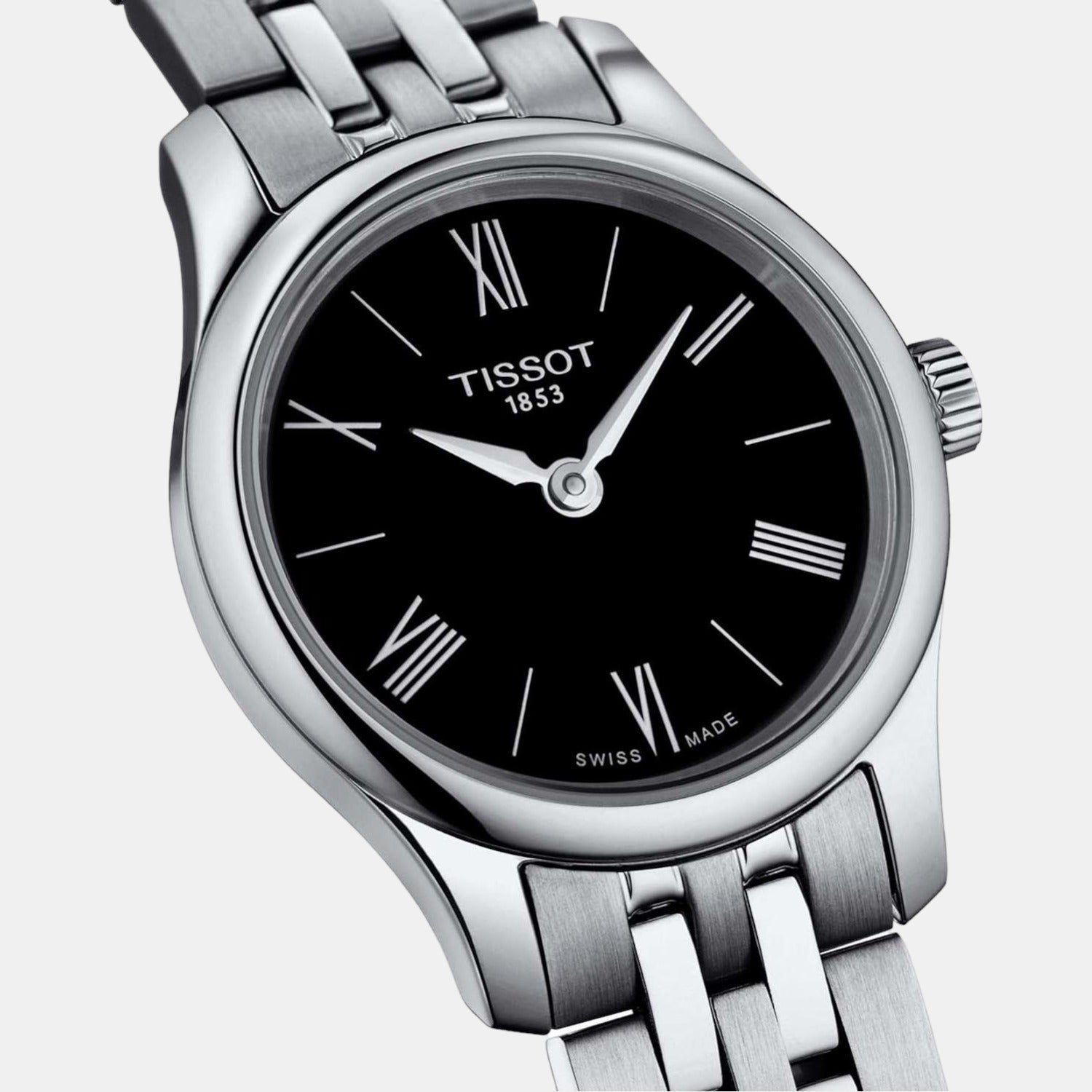 Tissot Women Round Black watch