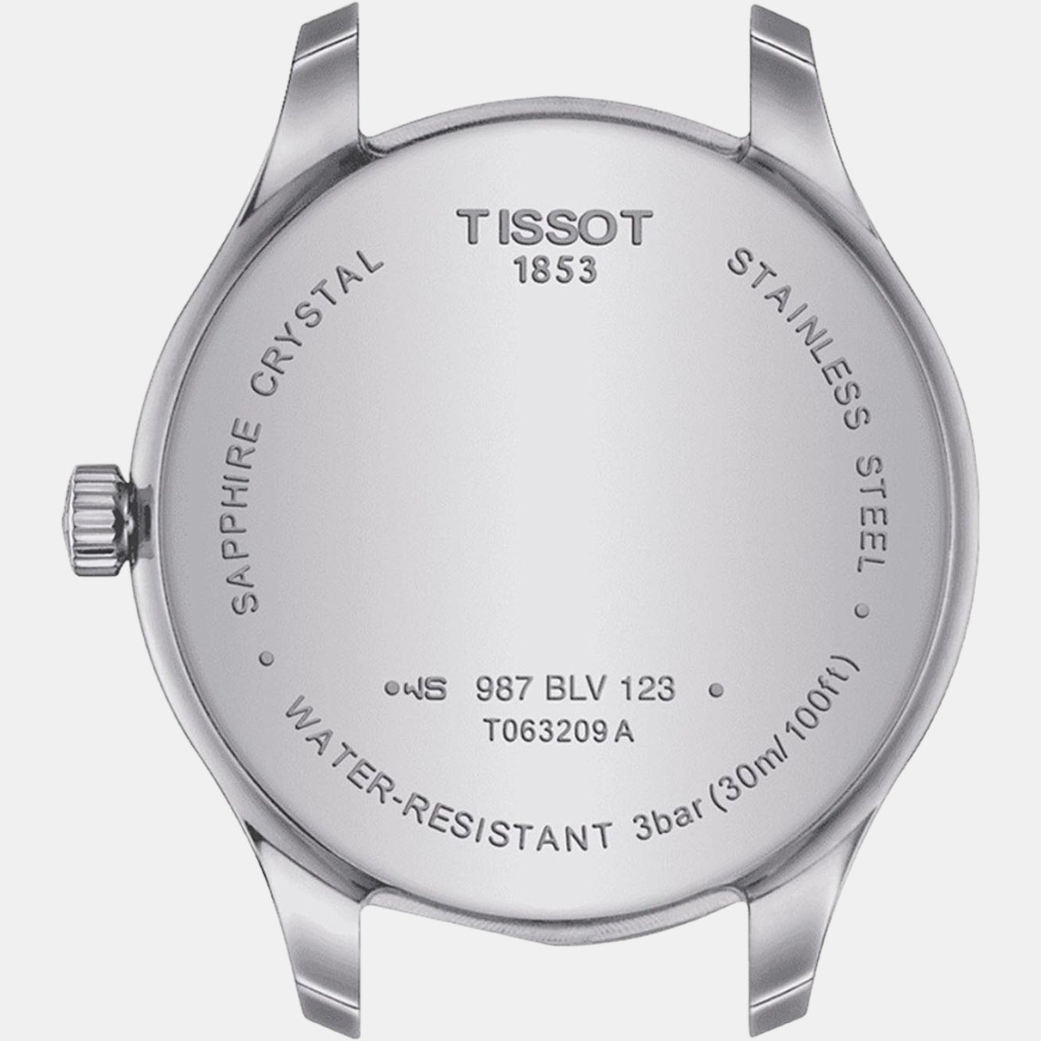 Tissot stainless sale steel sapphire crystal