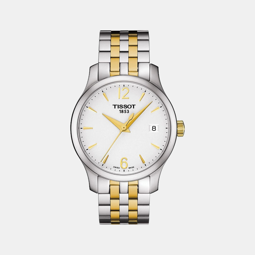 Tissot Round White Analog watch