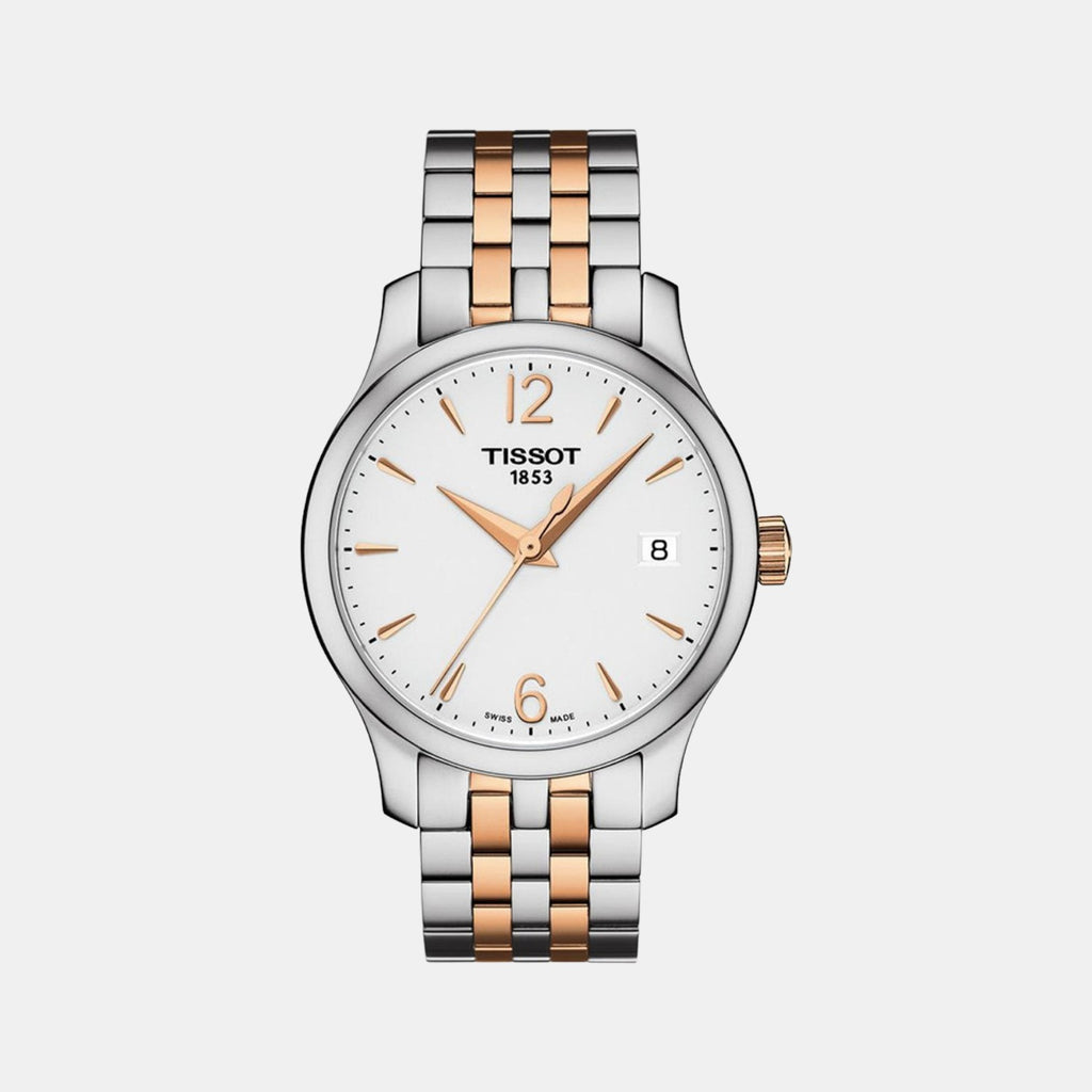 Tissot Round White Analog watch