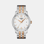 Tissot Round White Analog watch