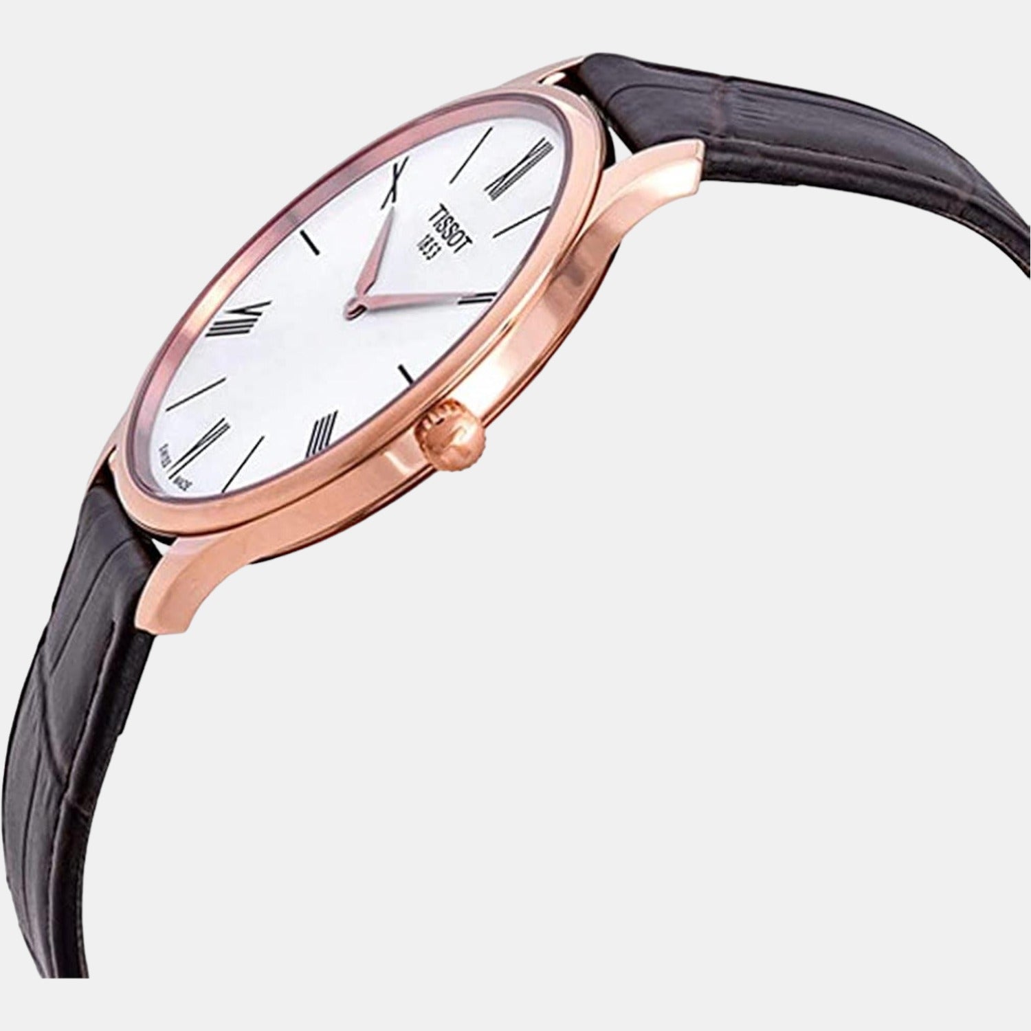 Tissot Men Round White watch