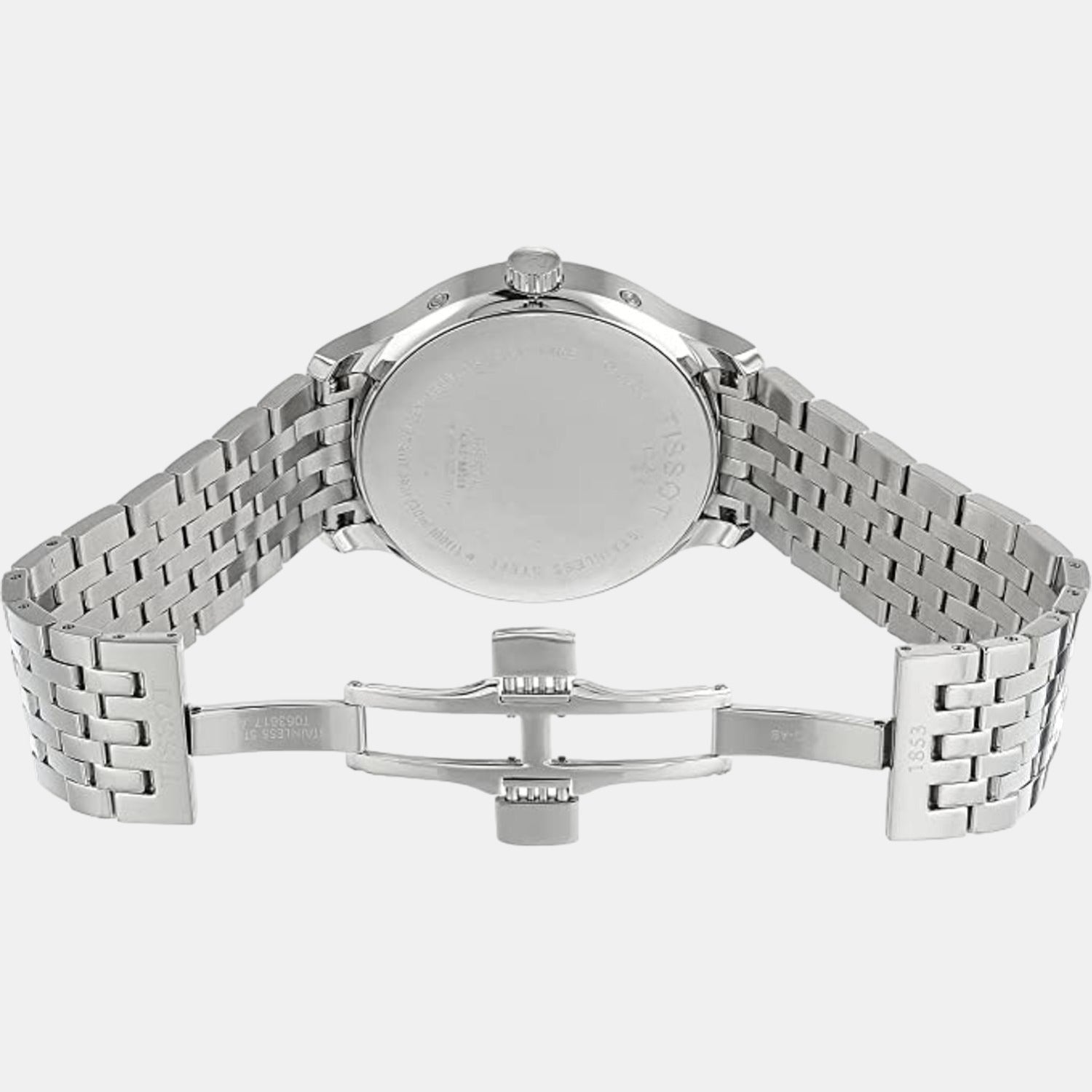 Tissot Men Round Black watch