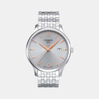 Tissot Round Silver Analog watch