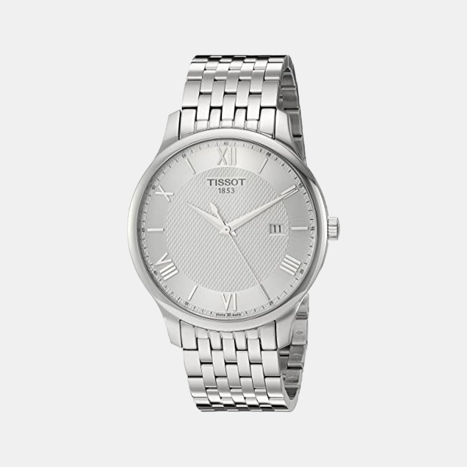 Tissot Round Silver Analog watch