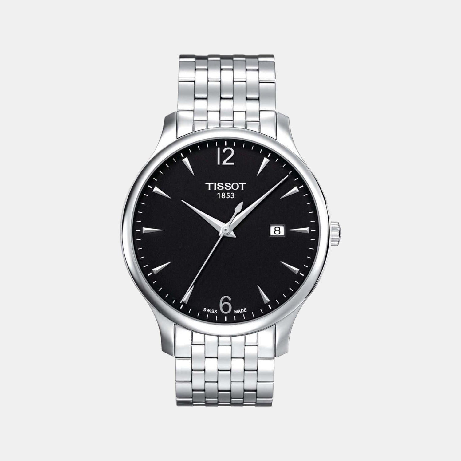 Tissot Round Black Analog watch