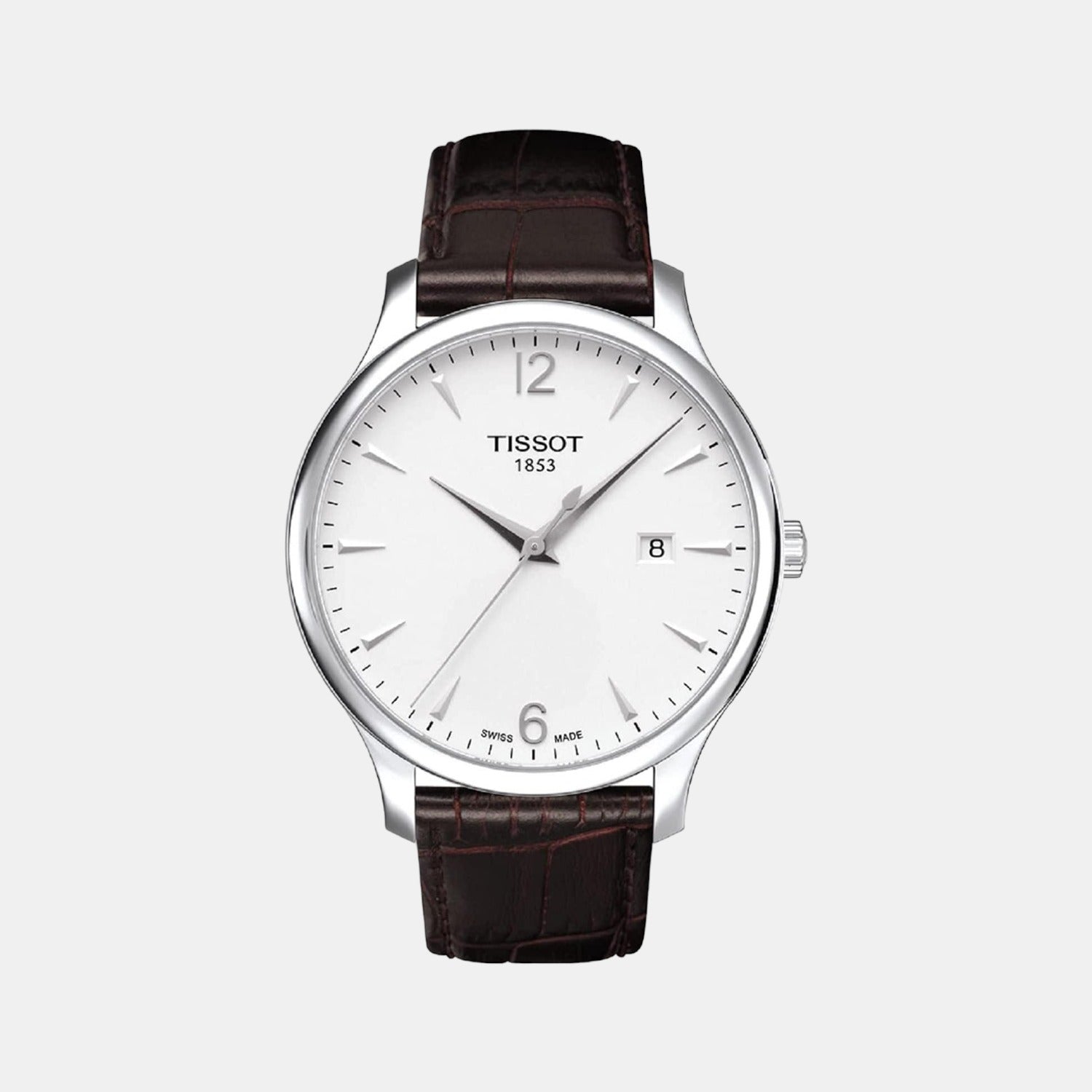 Tissot Round White Analog watch