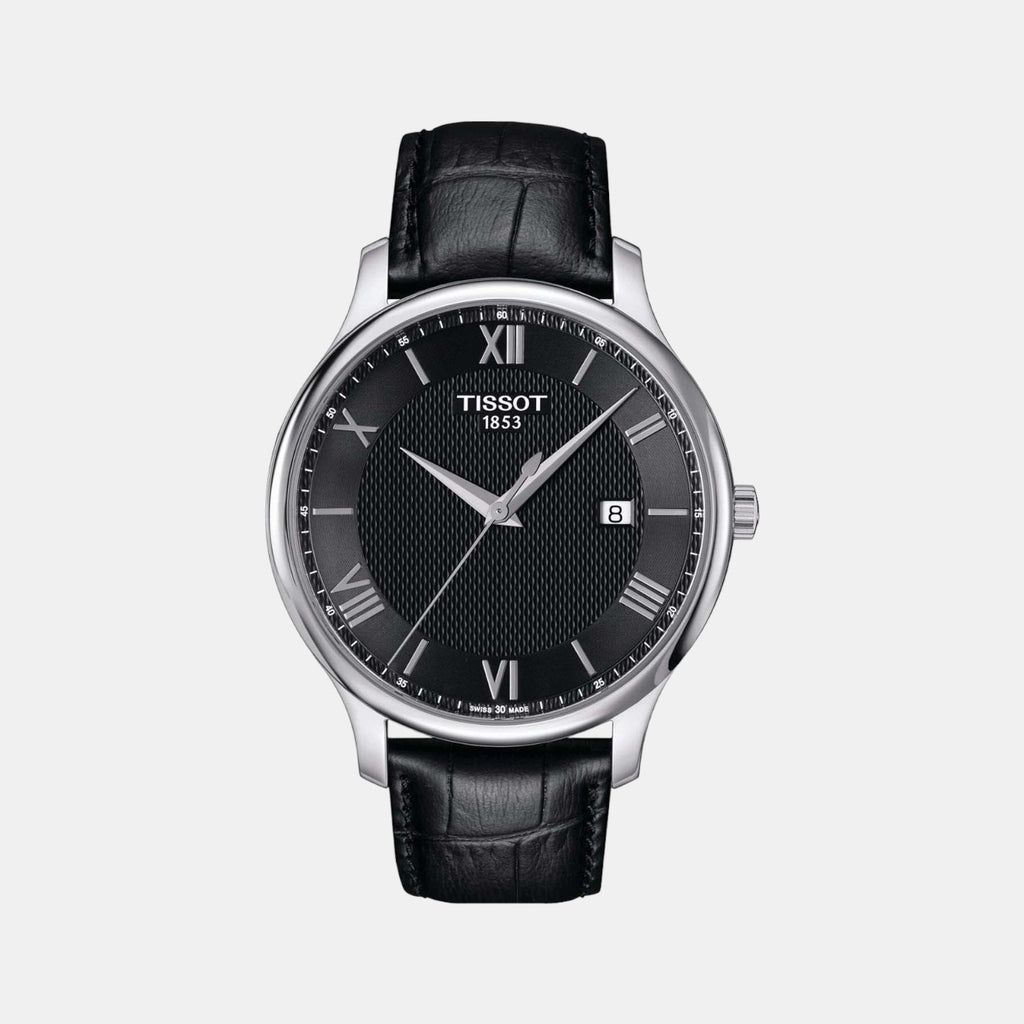 Tissot Round Black Analog watch