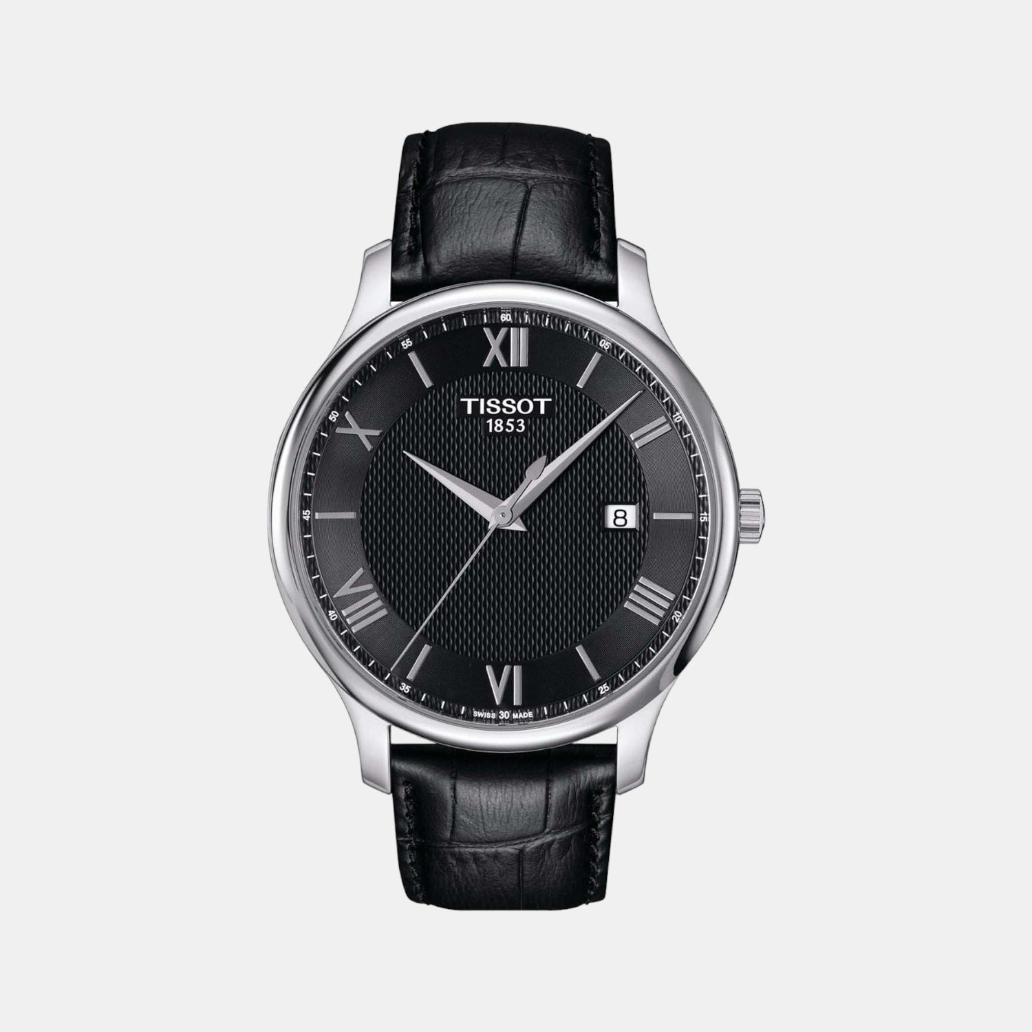 Tissot Round Black Analog watch