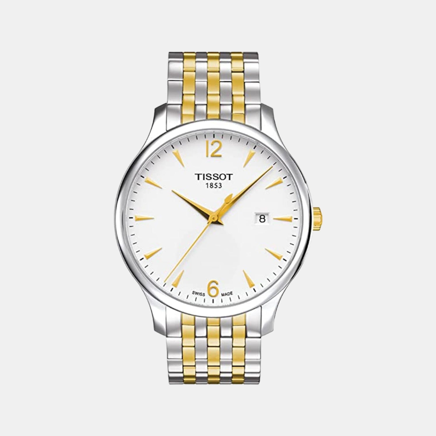 Tissot Round White Analog watch