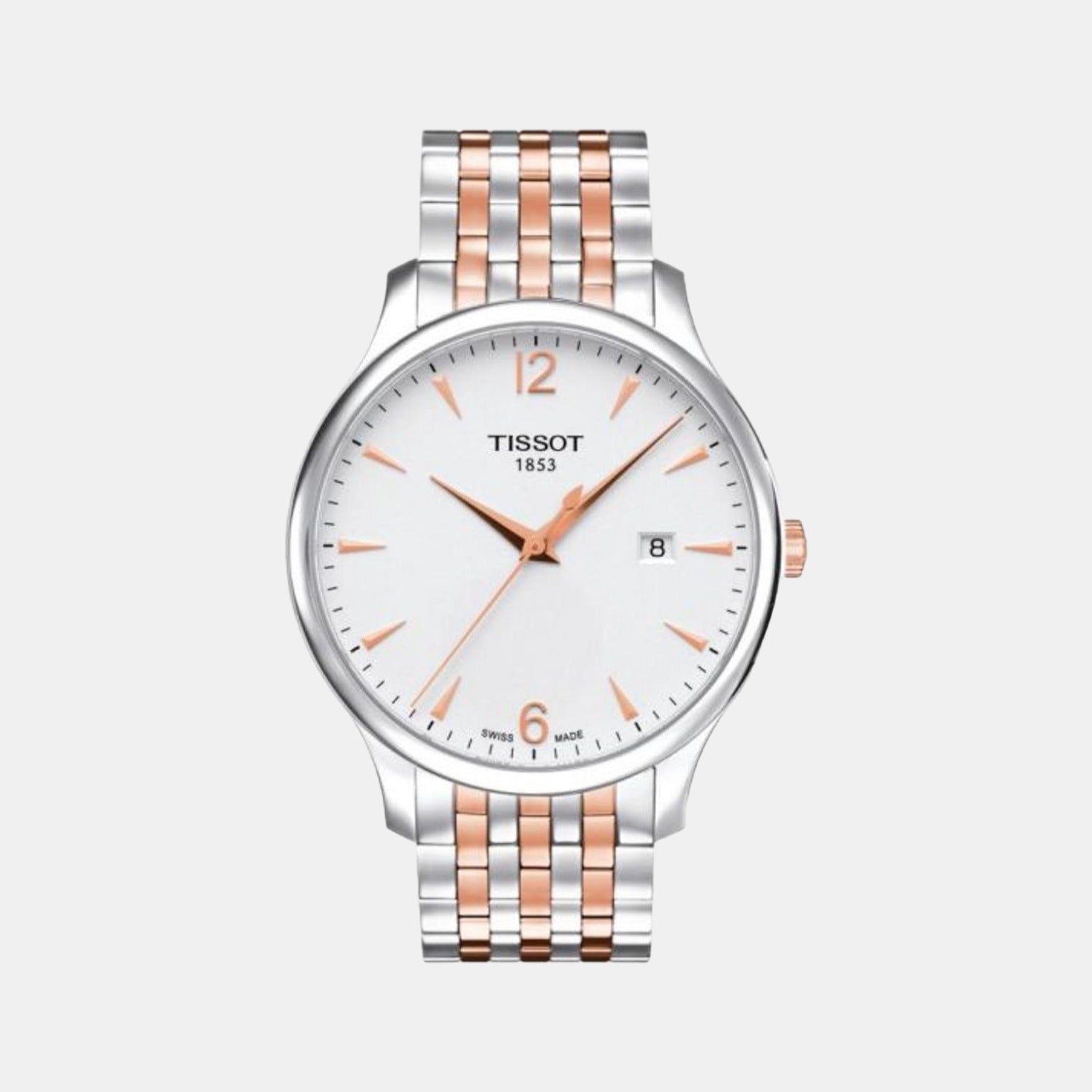 Tissot Round White Analog watch