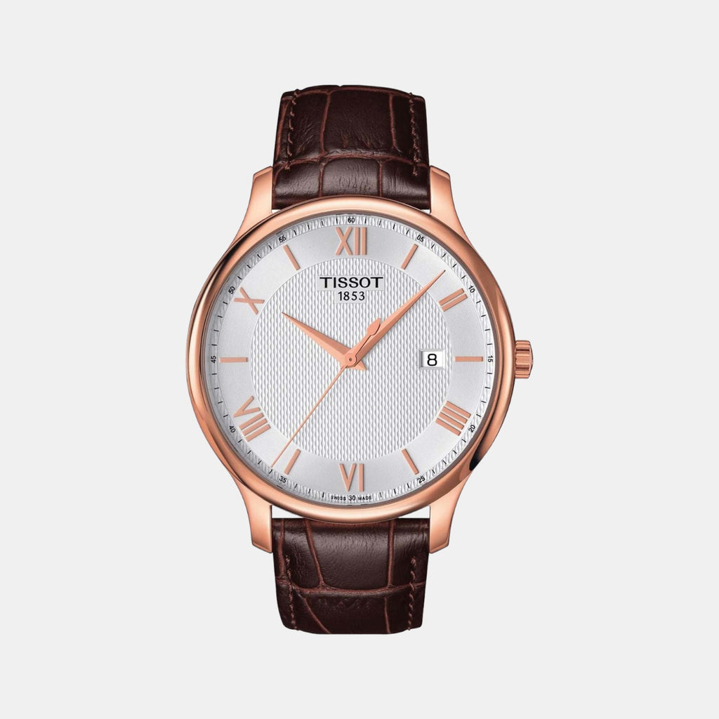 Tissot Round Silver Analog watch