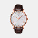 Tissot Round Silver Analog watch