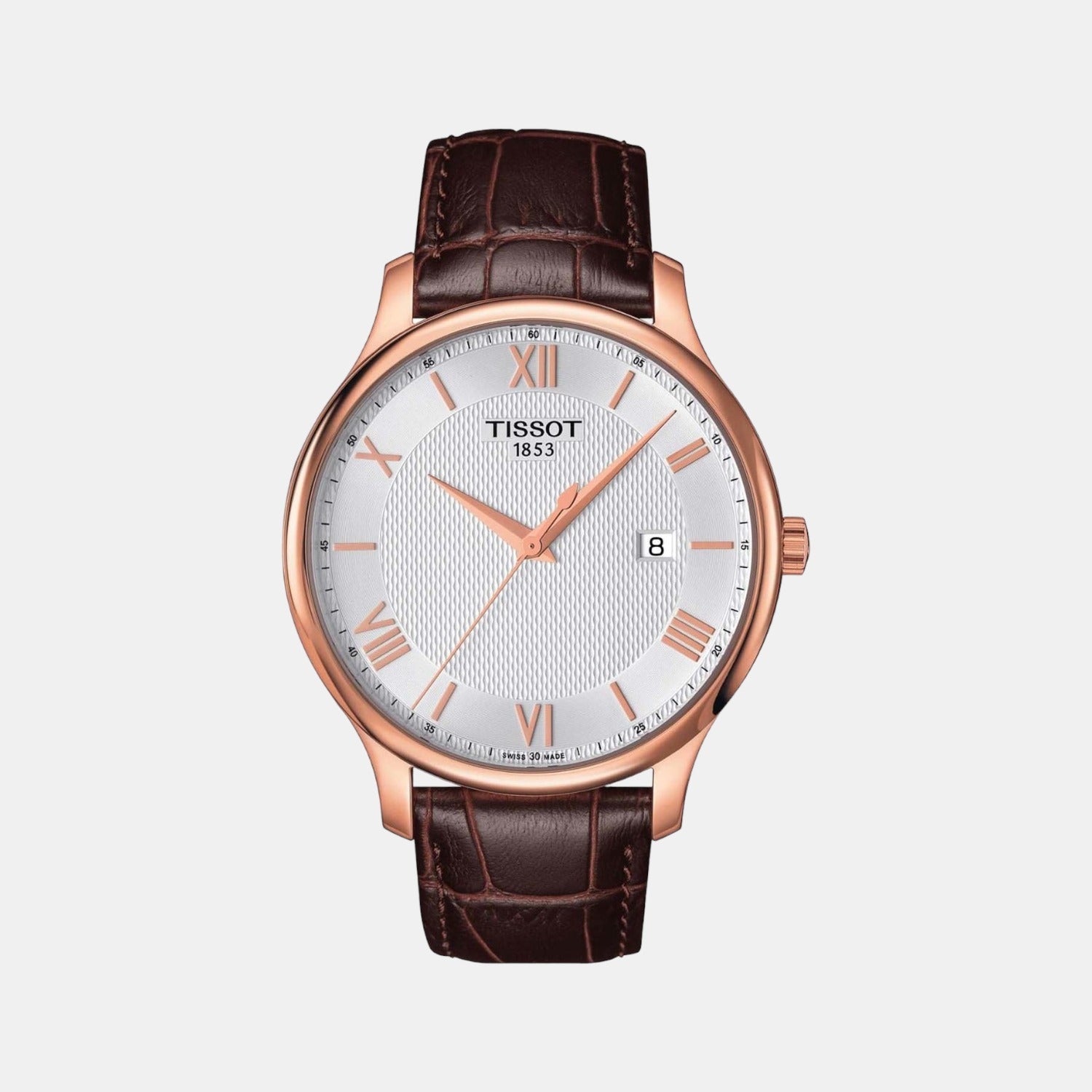 Tissot Round Silver Analog watch