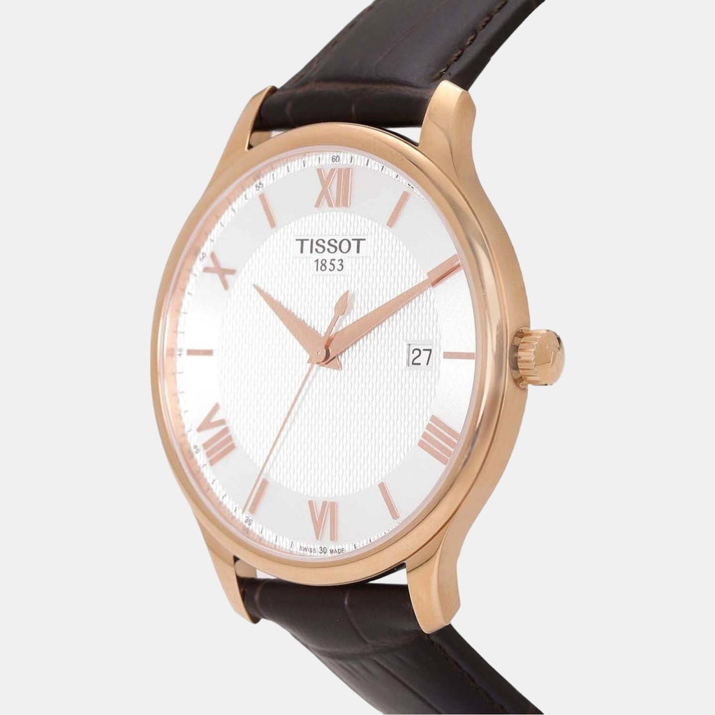 Tissot Men Round Silver watch