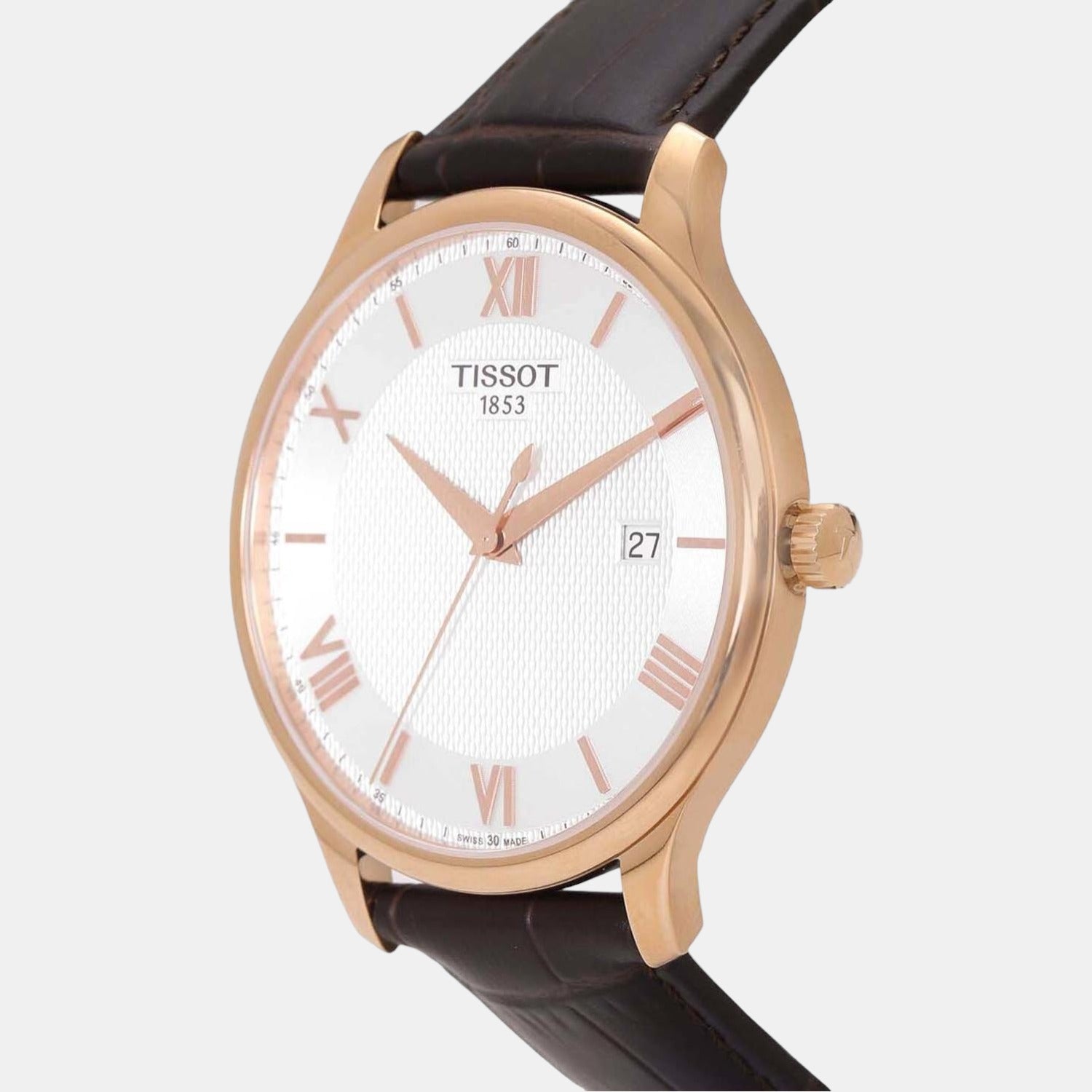 Tissot Men Round Silver watch