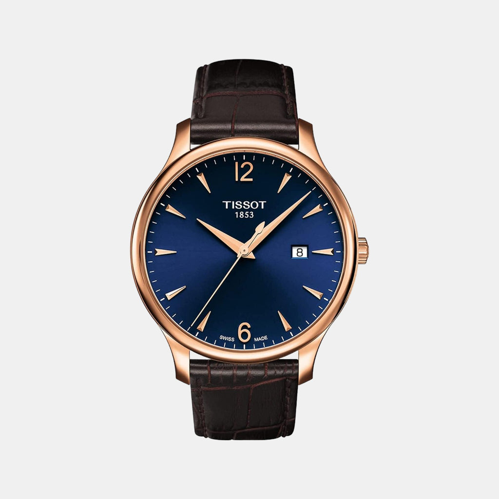 Tissot Round Blue Analog watch