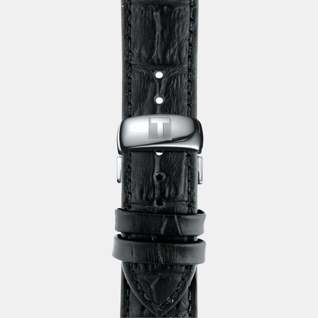 Tissot Men Round Black watch