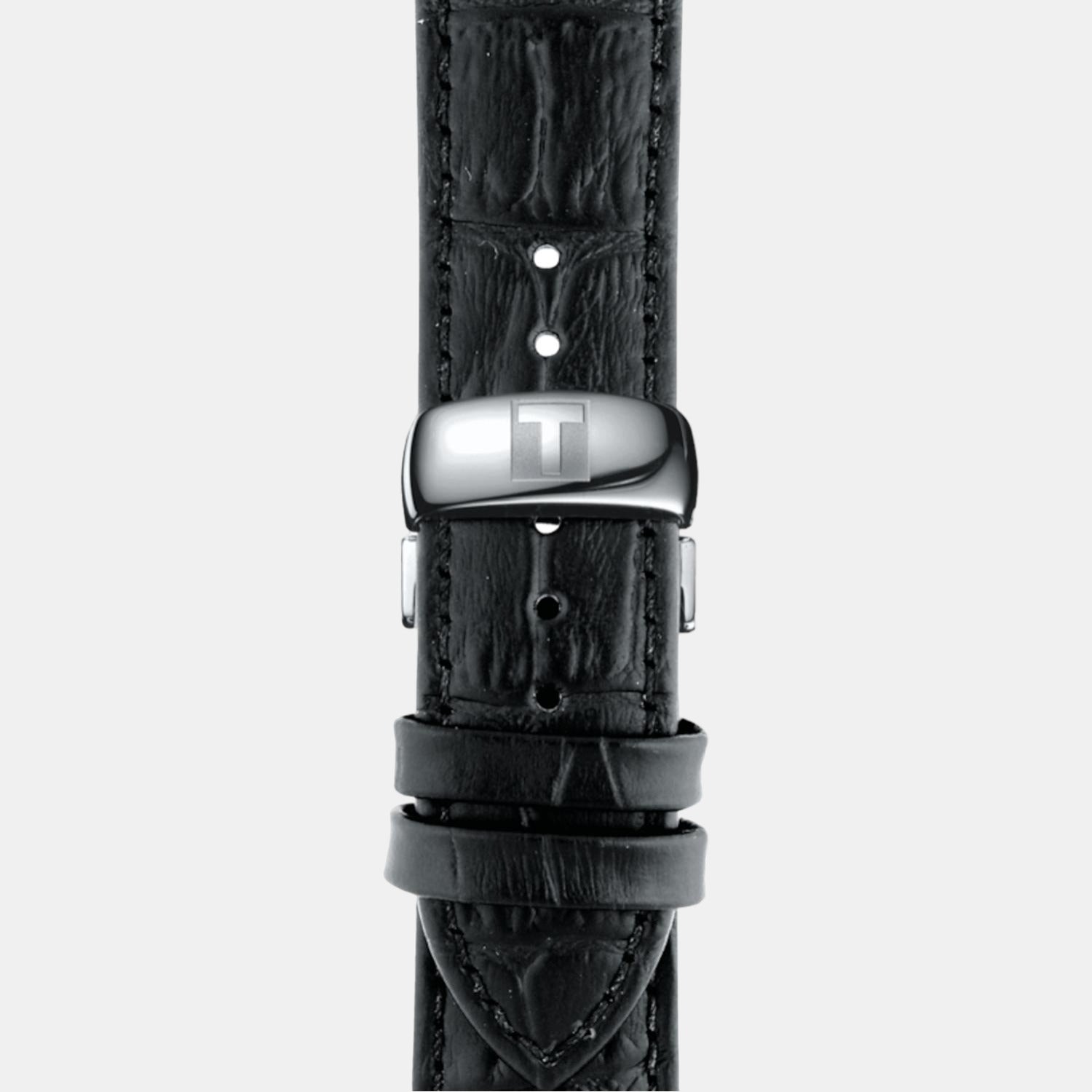 Tissot Men Round Black watch