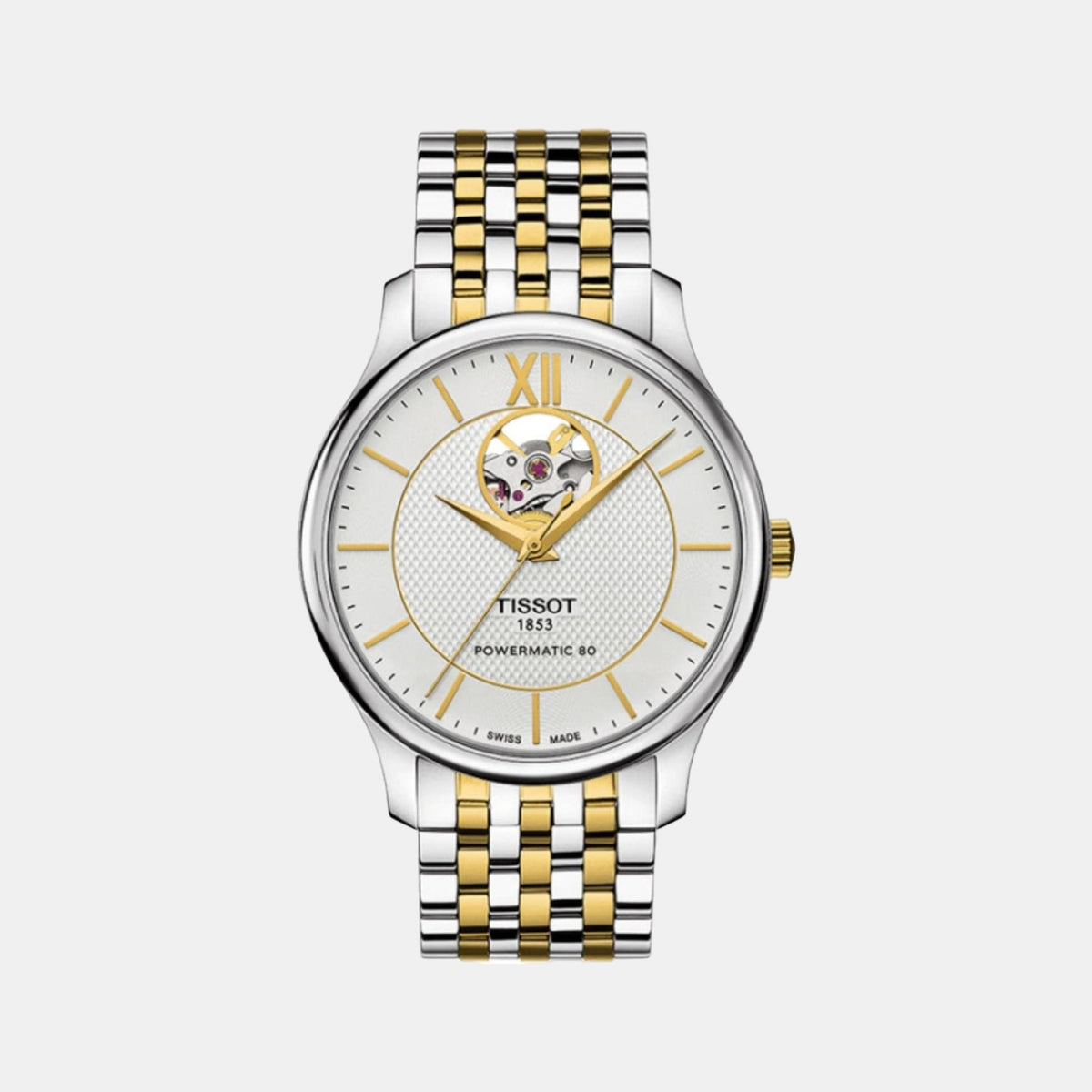 Tissot Round White Analog watch