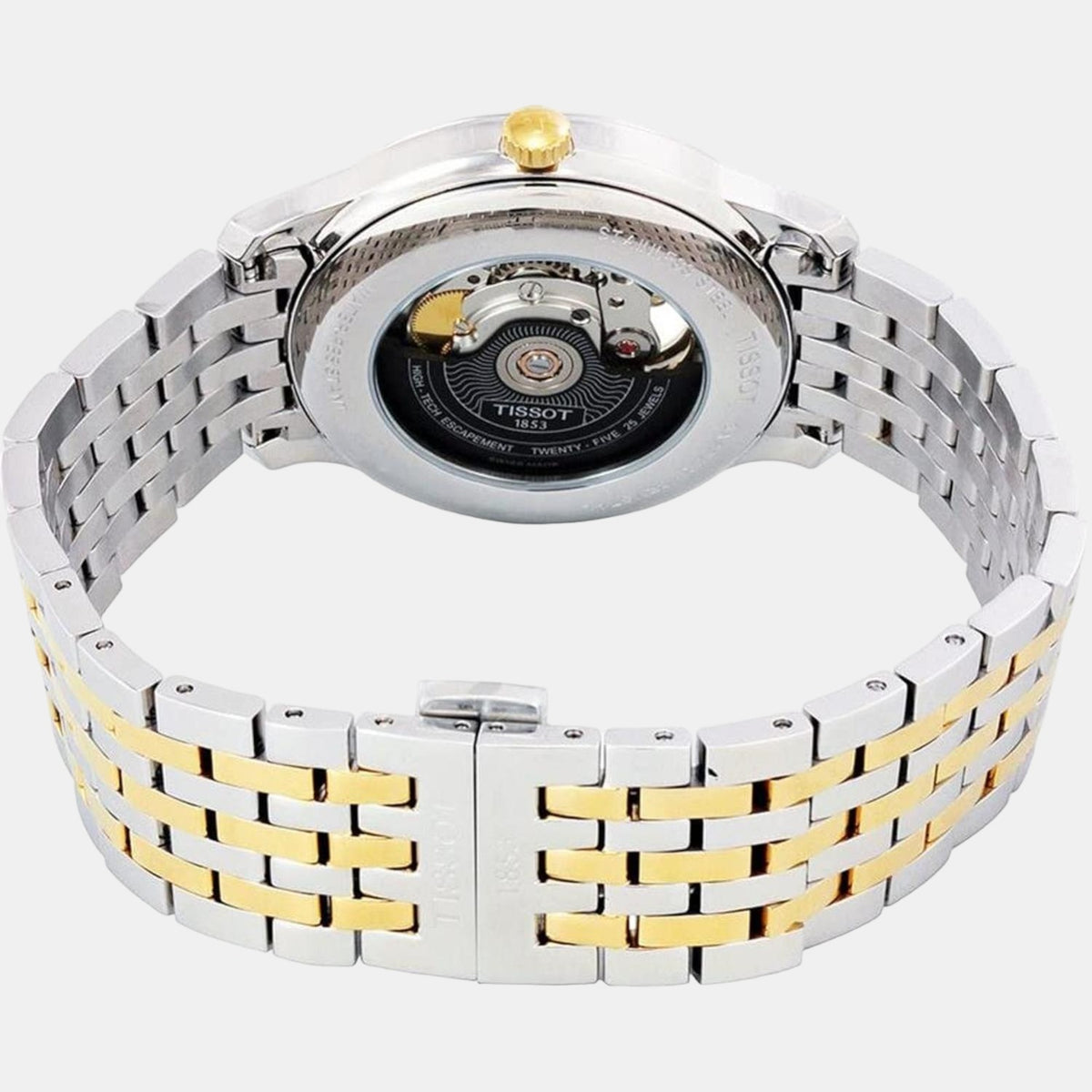 Tissot Men Round White watch