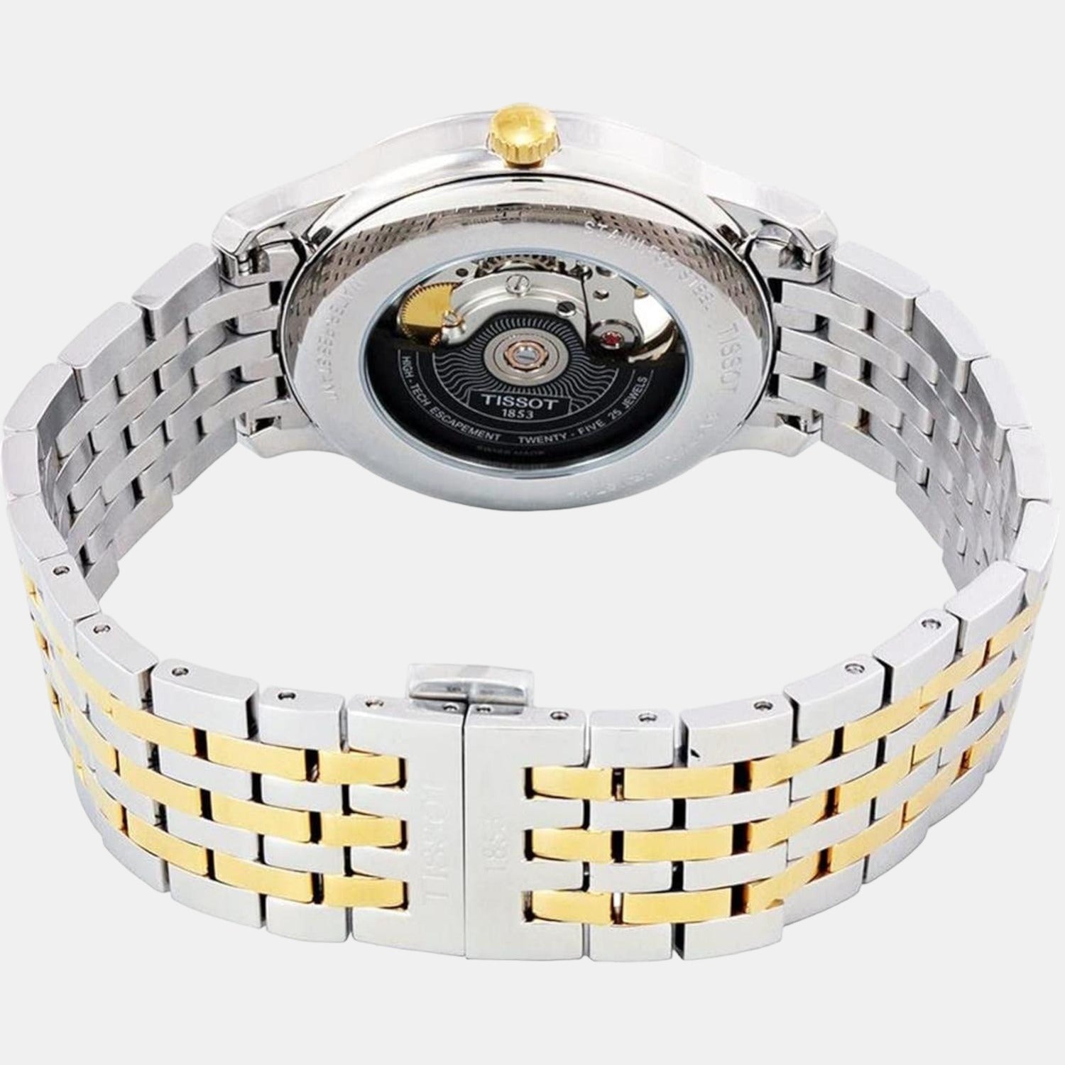 Tissot Men Round White watch