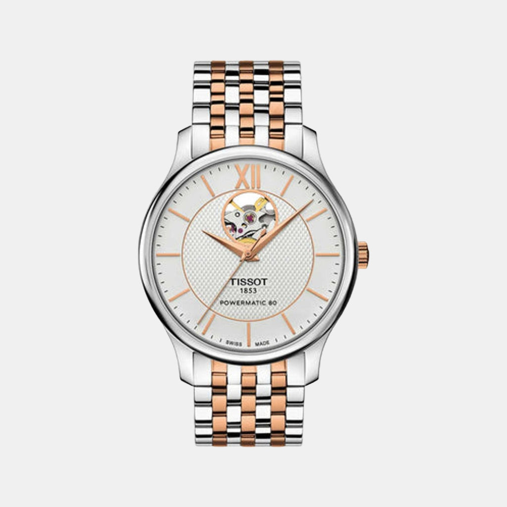 Tissot Round Silver Analog watch