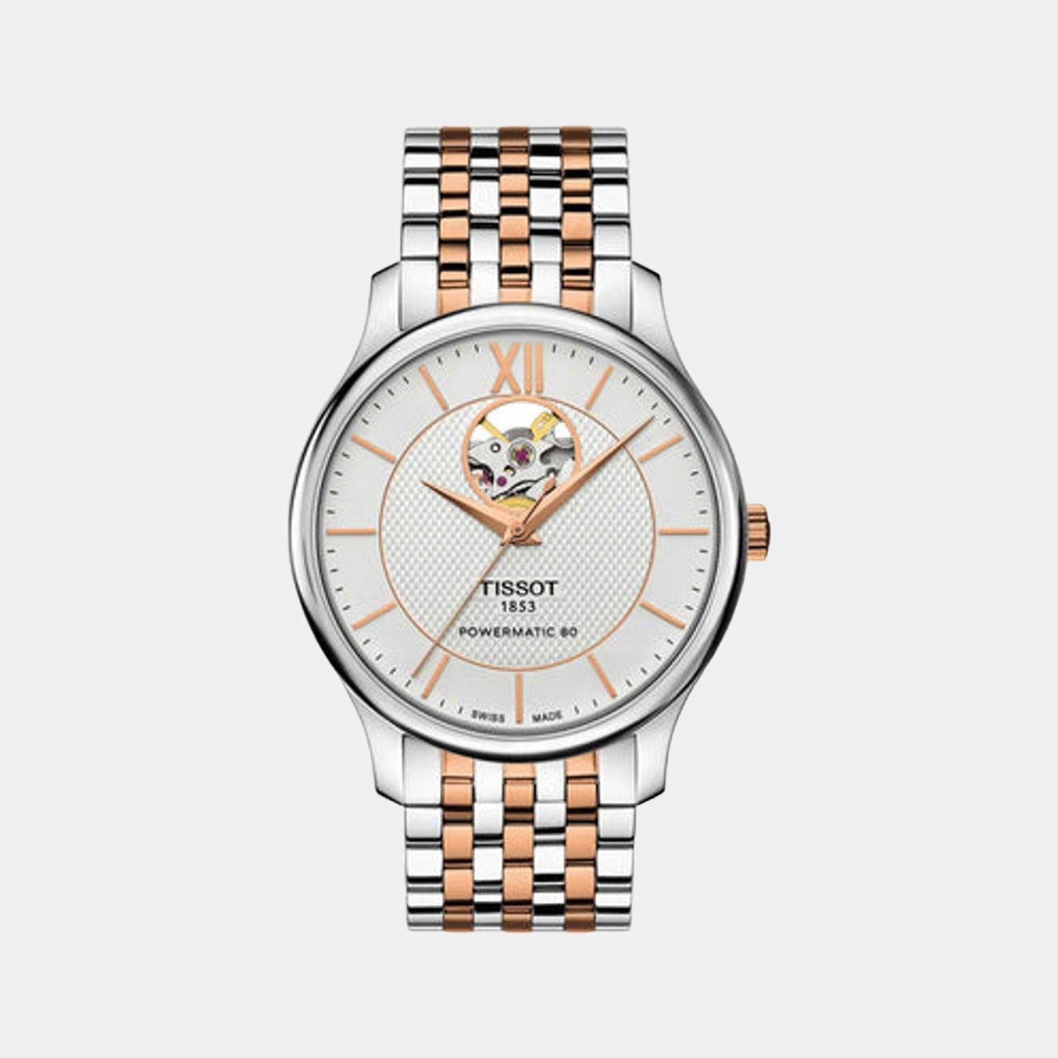 Tissot Round Silver Analog watch