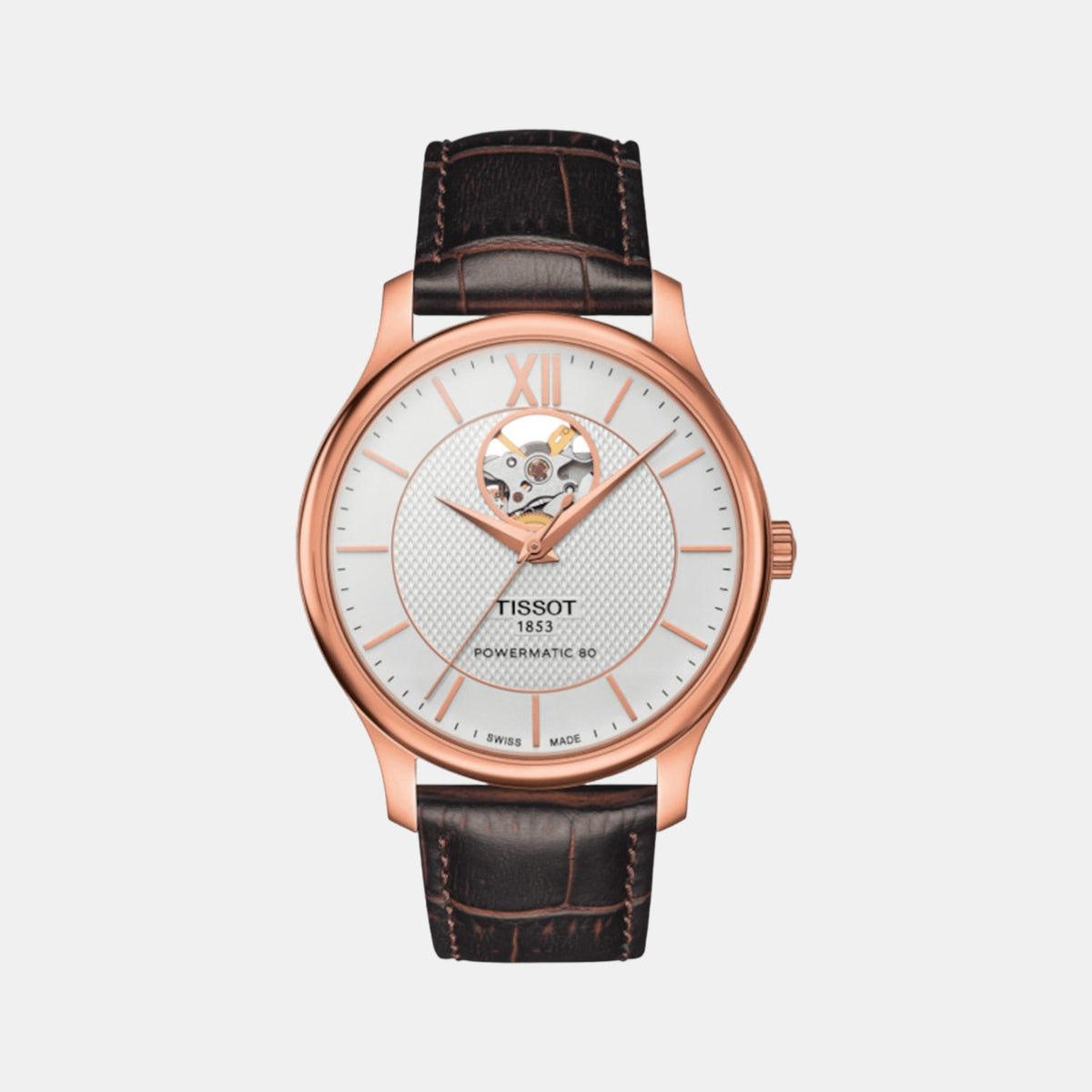 Tissot Round Silver Analog watch